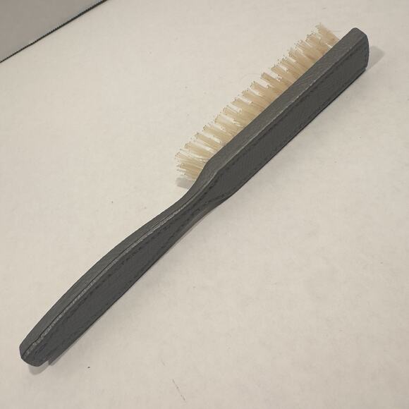 Rare Vintage Pebble Textured Plastic Or Resin Hair Brush 8 Inches Tease & Smooth - Picture 2 of 8